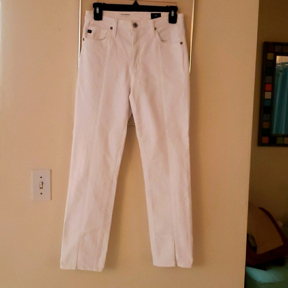 🌟White AG jeans🌟 Isabelle high rise straight leg ankle - Picture 2 of 11